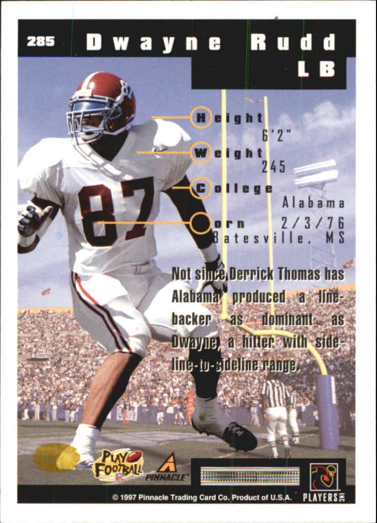 B4069- 1997 Score Hobby Reserve Football 201-330 -You Pick- 15+ FREE US SHIP - Picture 169 of 257