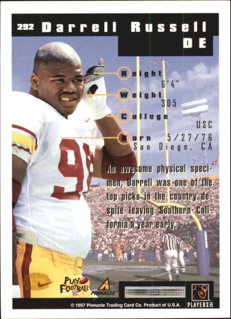 B4069- 1997 Score Hobby Reserve Football 201-330 -You Pick- 15+ FREE US SHIP - Picture 183 of 257