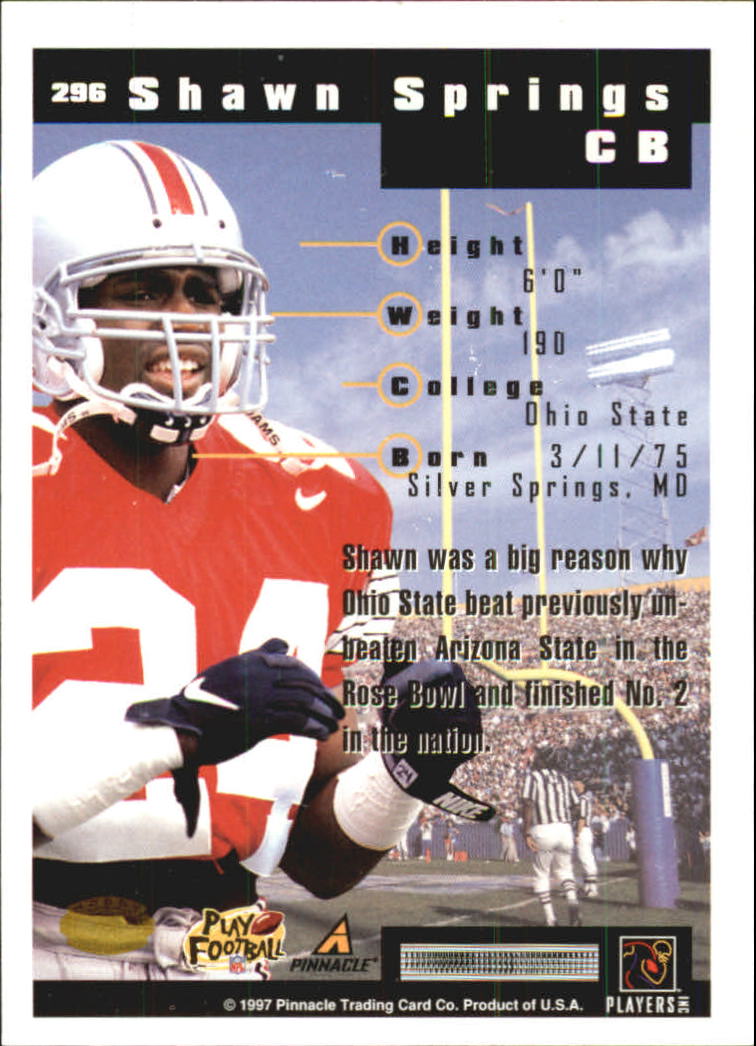 B4069- 1997 Score Hobby Reserve Football 201-330 -You Pick- 15+ FREE US SHIP - Picture 191 of 257