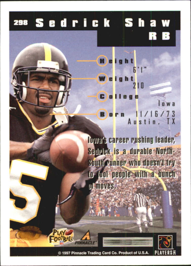 B4069- 1997 Score Hobby Reserve Football 201-330 -You Pick- 15+ FREE US SHIP - Picture 195 of 257