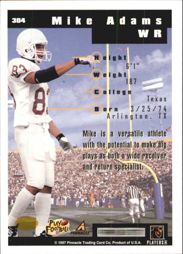 B4069- 1997 Score Hobby Reserve Football 201-330 -You Pick- 15+ FREE US SHIP - Picture 207 of 257