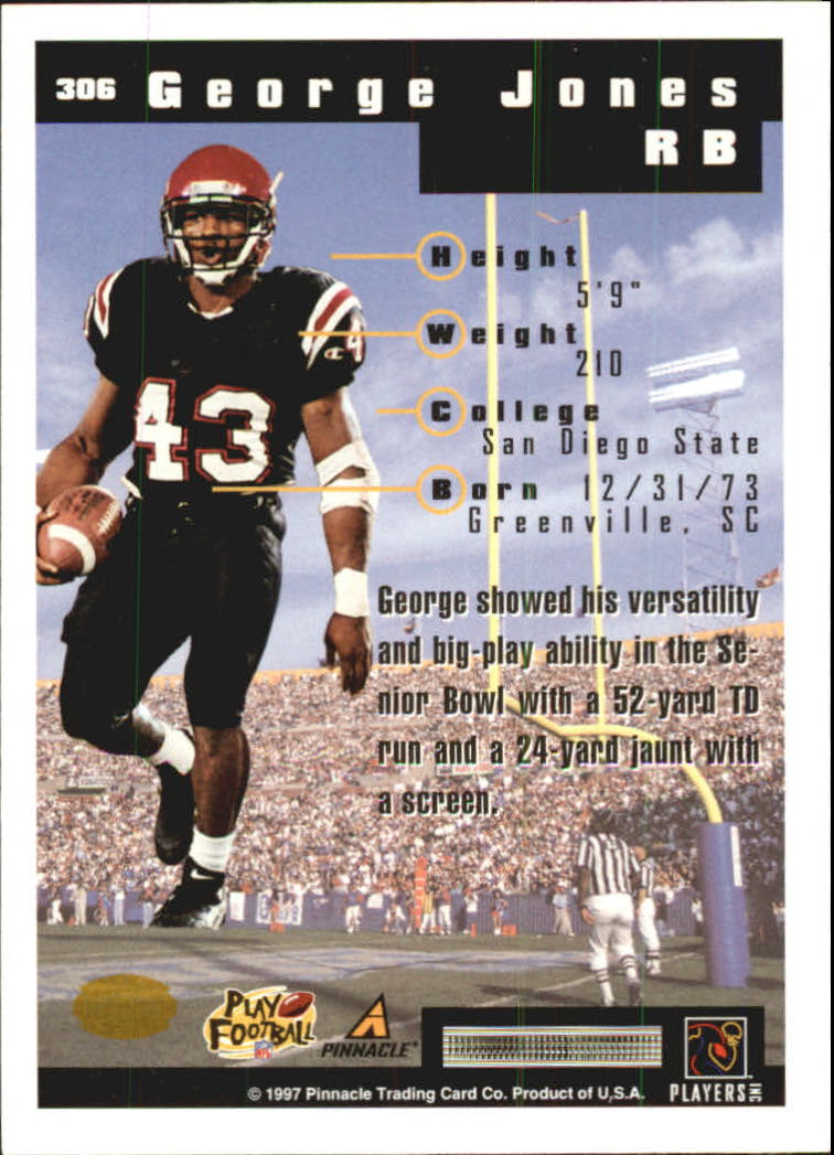 B4069- 1997 Score Hobby Reserve Football 201-330 -You Pick- 15+ FREE US SHIP - Picture 211 of 257