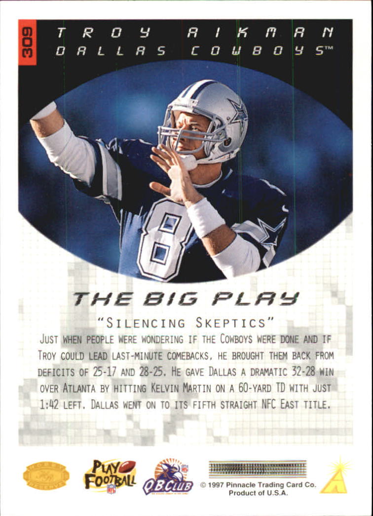 B4069- 1997 Score Hobby Reserve Football 201-330 -You Pick- 15+ FREE US SHIP - Picture 217 of 257