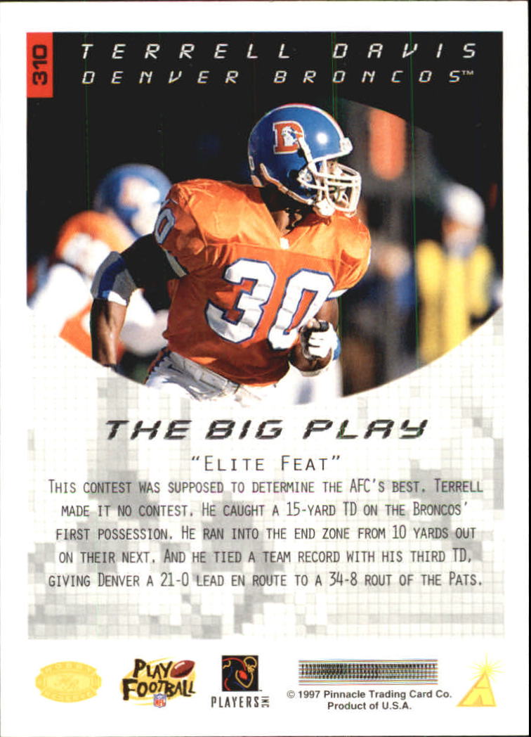 B4069- 1997 Score Hobby Reserve Football 201-330 -You Pick- 15+ FREE US SHIP - Picture 219 of 257