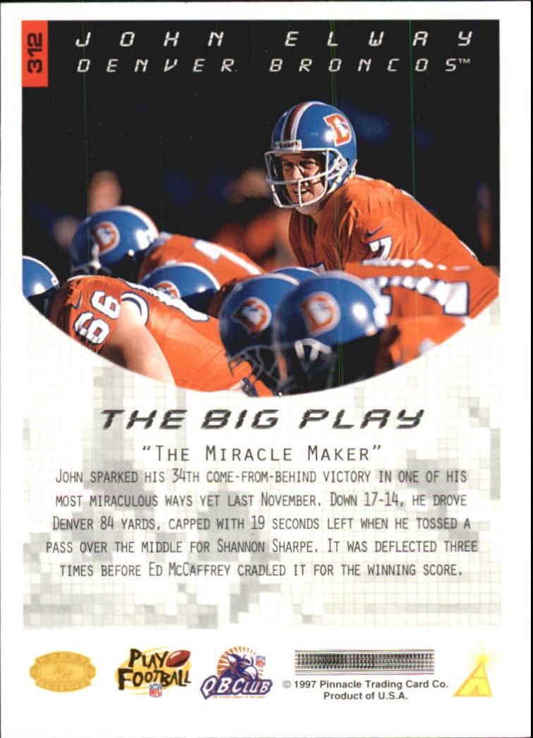 B4069- 1997 Score Hobby Reserve Football 201-330 -You Pick- 15+ FREE US SHIP - Picture 223 of 257