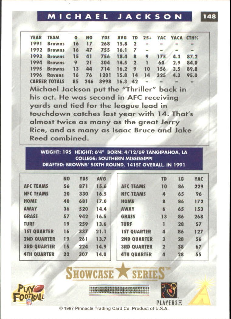 A7988- 1997 Score Football Cards 201-330 +Inserts -You Pick- 15+ FREE US SHIP - Picture 239 of 247