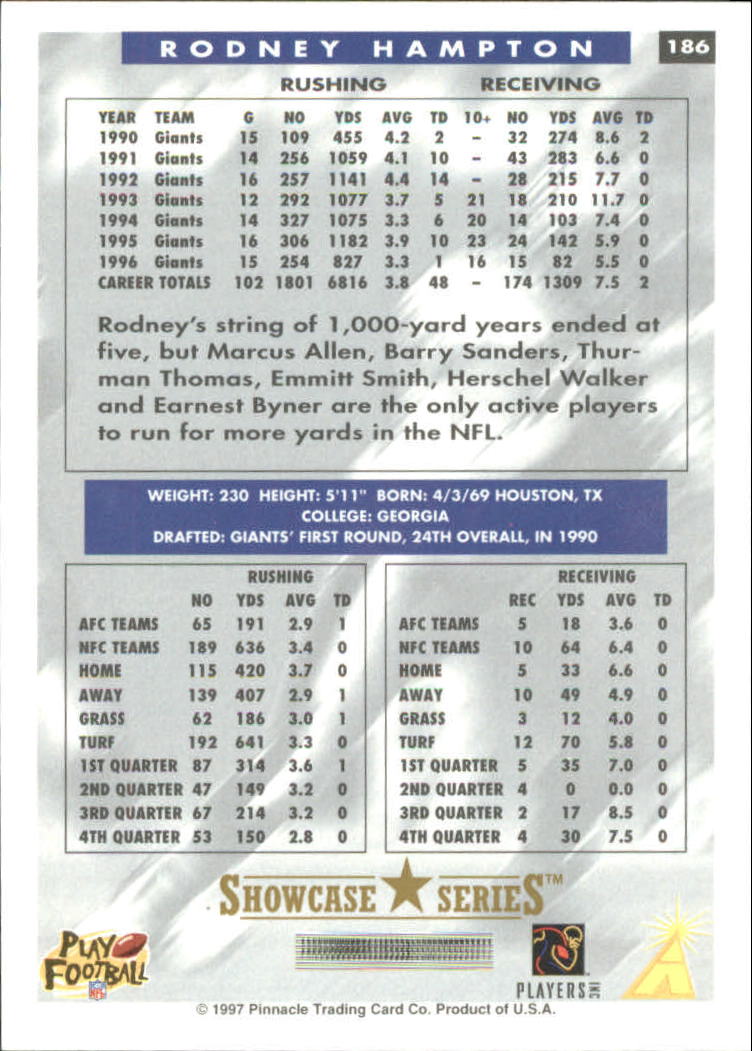 A7988- 1997 Score Football Cards 201-330 +Inserts -You Pick- 15+ FREE US SHIP - Picture 241 of 247