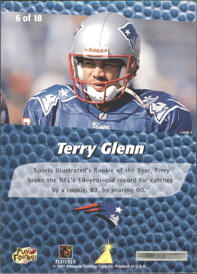1997 Score New Breed #6 Terry Glenn back image