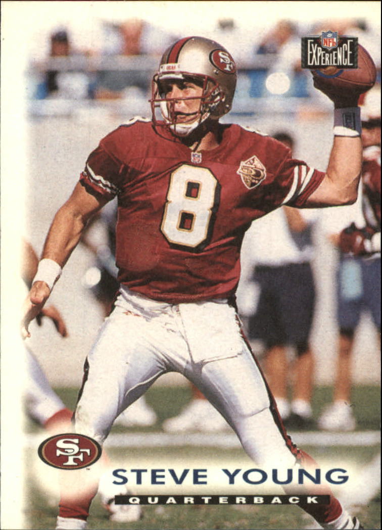 1997 Score Board NFL Experience #55 Steve Young