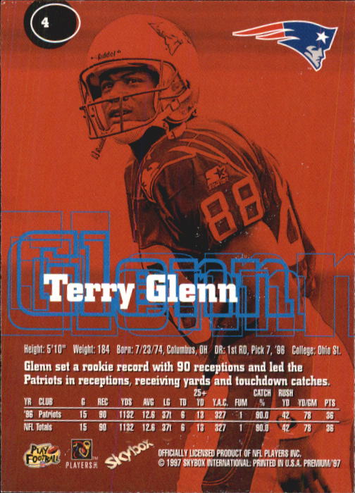 1997 Skybox Premium Football "Main Set" Base Cards - Picture 7 of 361