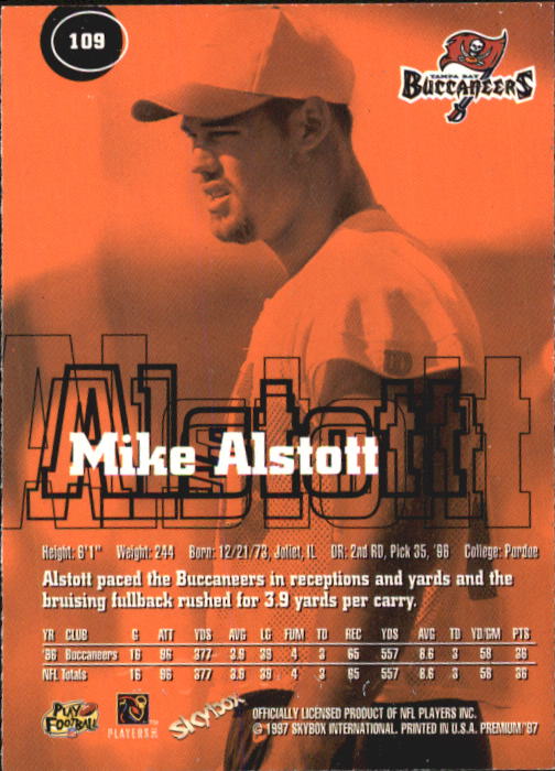 1997 Skybox Premium Football "Main Set" Base Cards - Picture 175 of 361