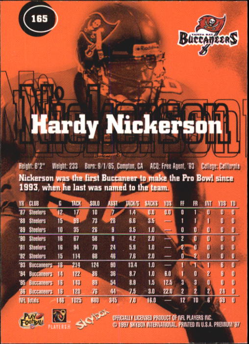 1997 Skybox Premium Football "Main Set" Base Cards - Picture 241 of 361