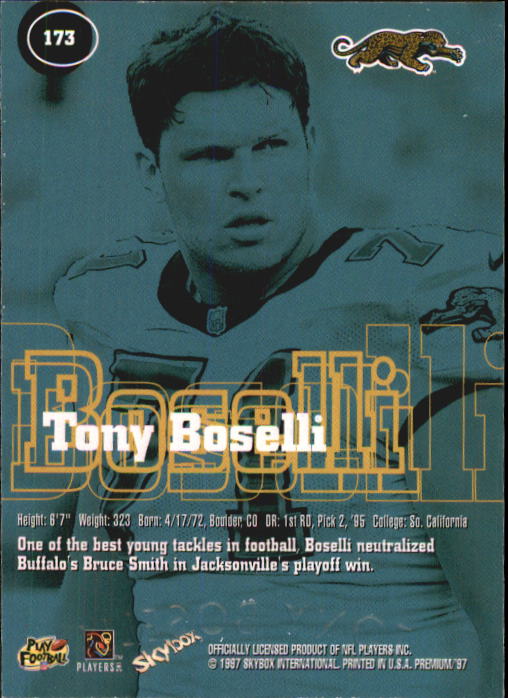 1997 Skybox Premium Football "Main Set" Base Cards - Picture 253 of 361