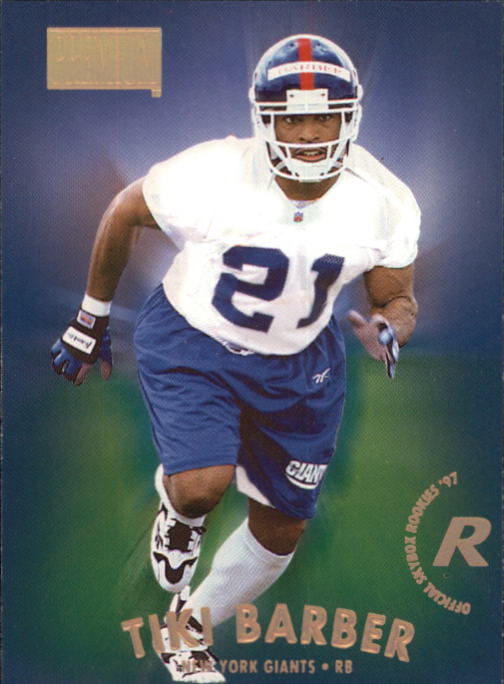 1997 SkyBox Premium #212 Tiki Barber RC