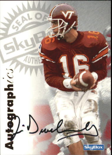 1997 SkyBox Premium Autographics #19 Jim Druckenmiller EX/S