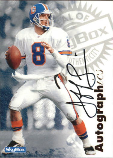 1997 SkyBox Premium Autographics #37 Jeff Lewis EX/IM/S