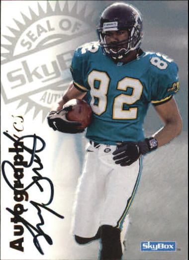 1997 SkyBox Premium Autographics #56 Jimmy Smith IM/S
