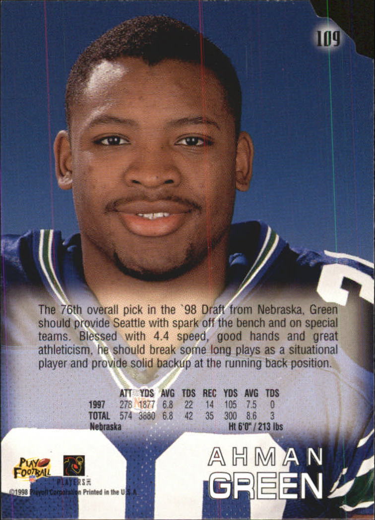 Sports Card Back