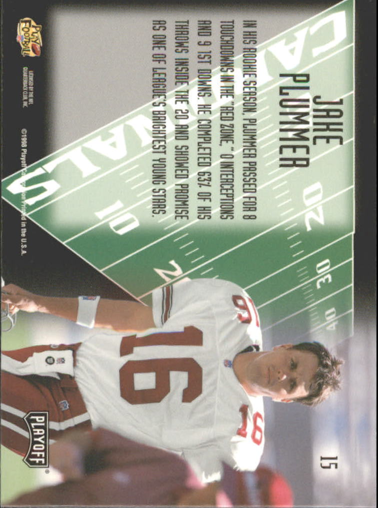 1998 Absolute Red Zone #15 Jake Plummer back image