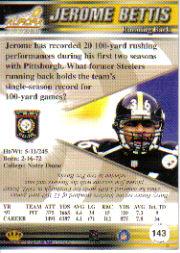 Jerome Bettis cards (1994-2023) Rams Steelers - You Choose