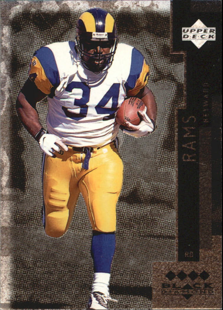 1998 UPPERDECK BLACK DIAMOND # 23 EMMITT SMITH ,DALLAS COWBOYS