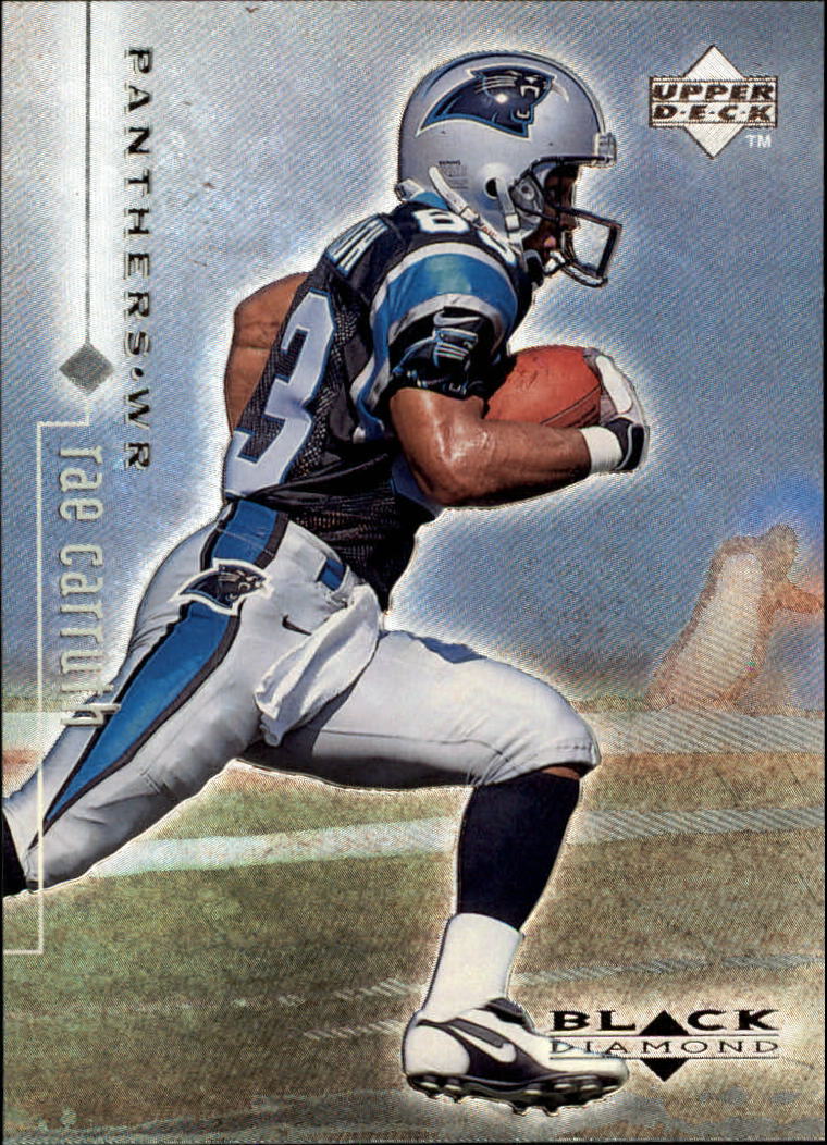 1998 Skybox Metal Universe Rae Carruth Carolina Panthers #12