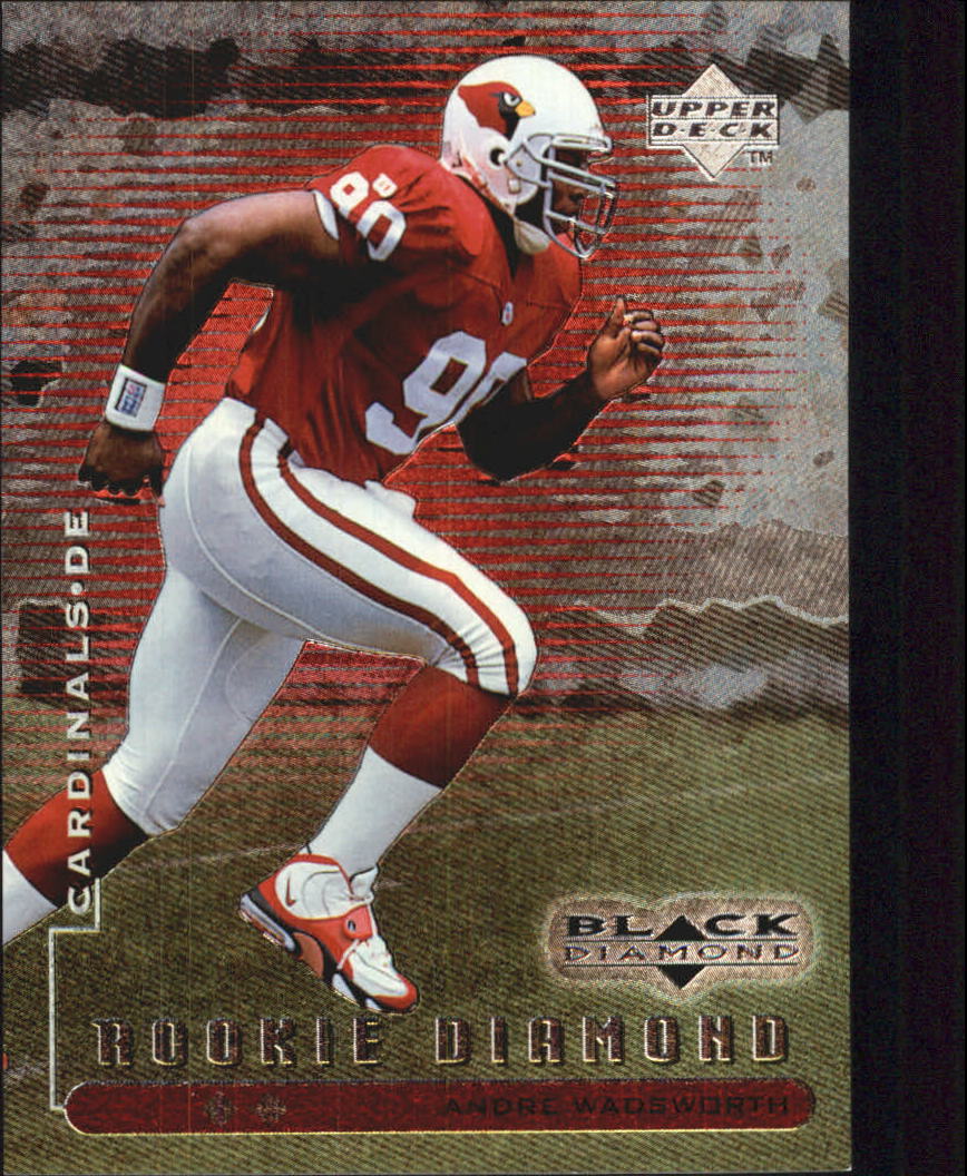 1998 Black Diamond Rookies Double #114 Andre Wadsworth