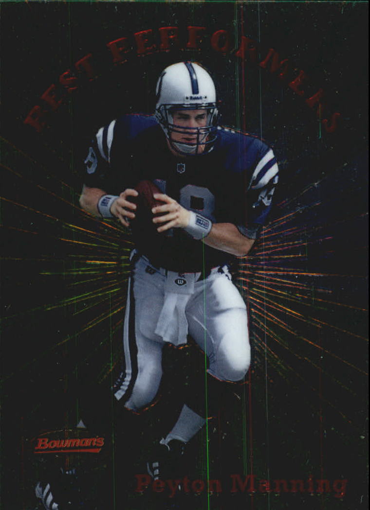 1998 Bowman's Best Performers #BP1 Peyton Manning