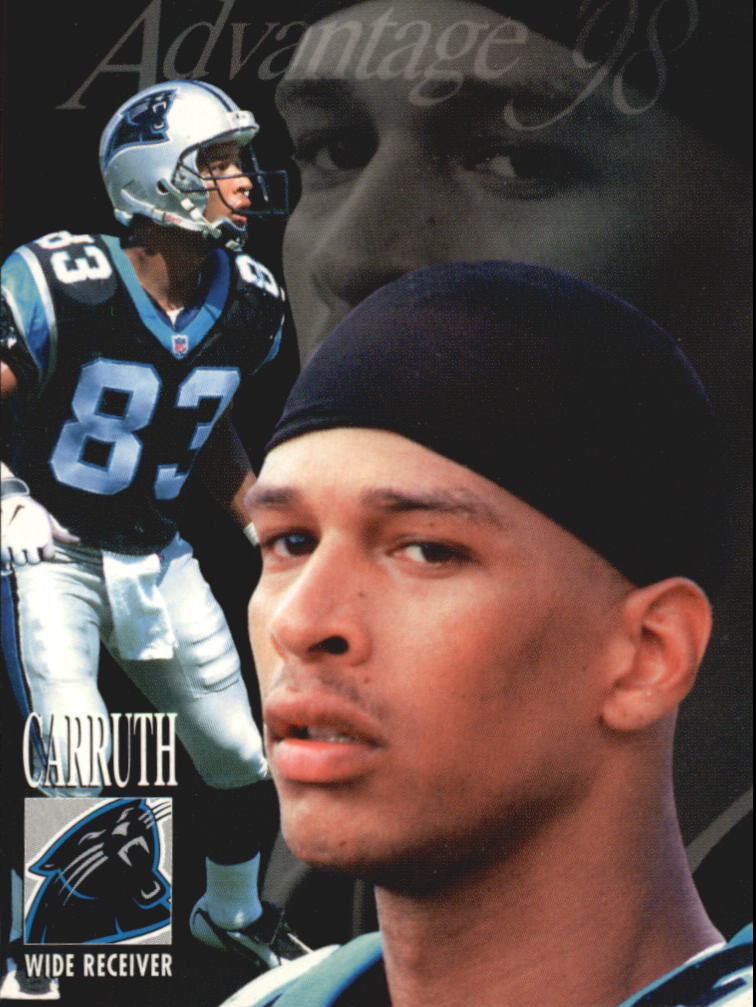 1998 UD3 Die Cuts Rae Carruth /2000 Carolina Panthers #49