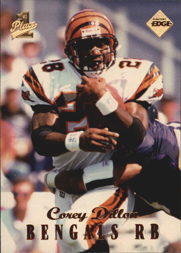 1997 COLLECTOR'S EDGE EXTREME CARD #37 COREY DILLON CINCINNATI BENGALS –