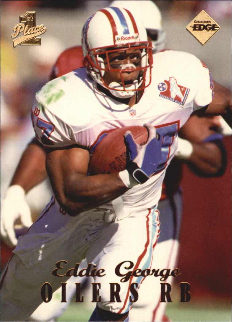 1998 SkyBox Premium Eddie George Tennessee Oilers #110