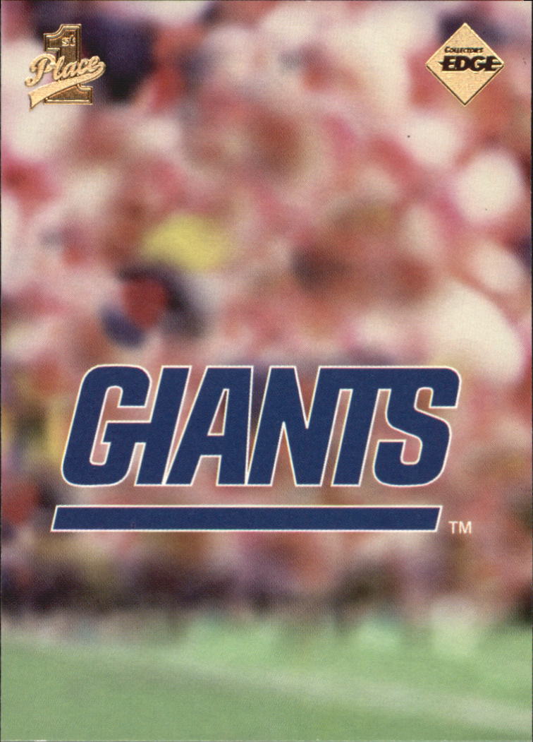 1998 Collector's Edge First Place #CK3A Giants Logo CL