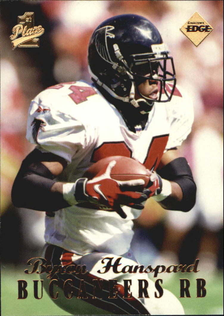 1998 Collector's Edge First Place 50-Point #96 Byron Hanspard