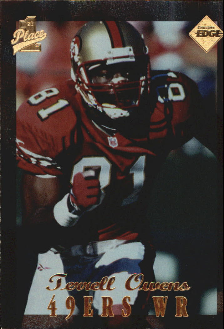 1998 Collector's Edge First Place 50-Point Silver #165 Terrell Owens