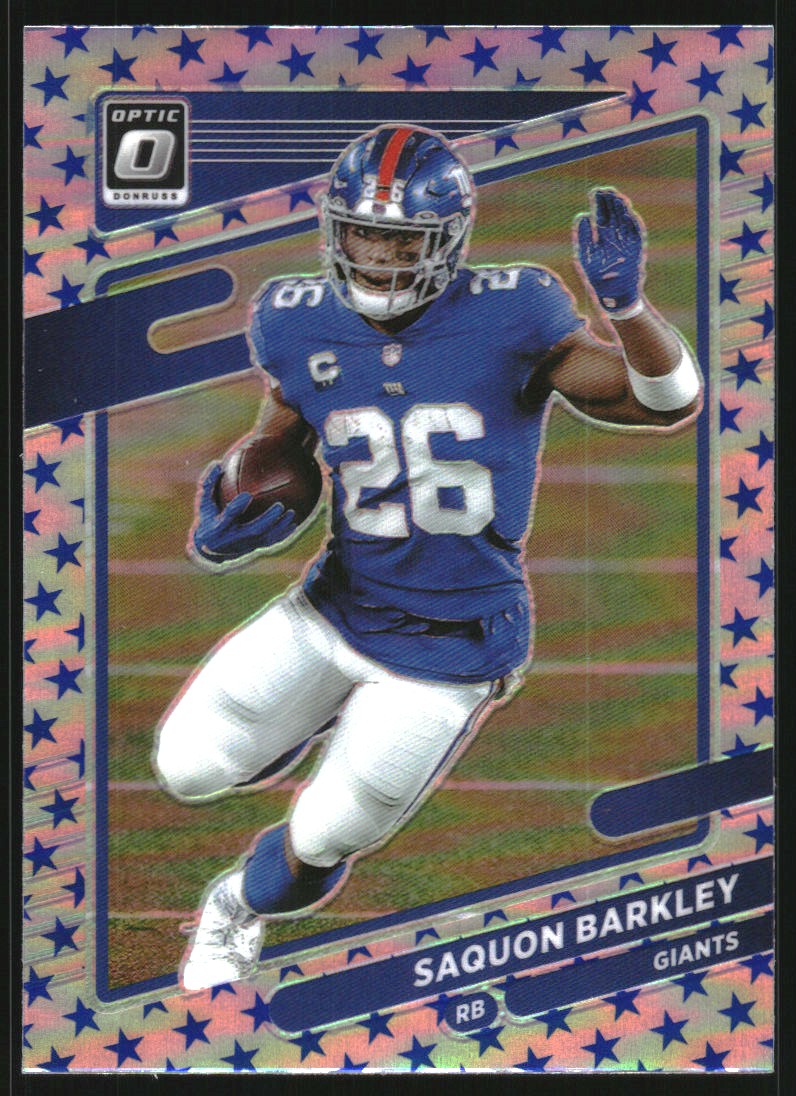 2021 Donruss Optic Stars #16 Saquon Barkley