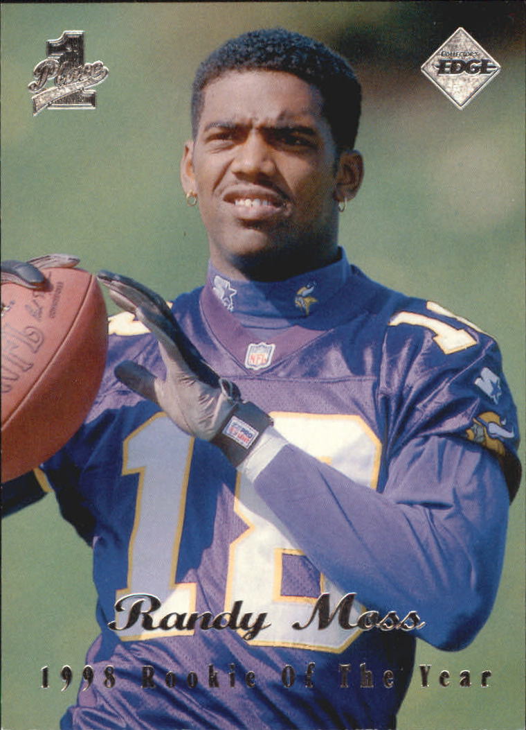 1998 Collector's Edge First Place Record Setters #157A Randy Moss/(Rookie Record Setter)