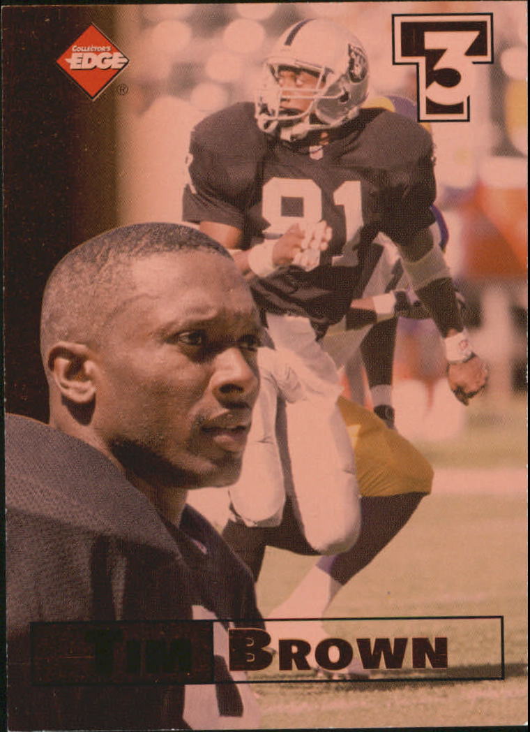 1998 Collector's Edge First Place Triple Threat #4 Tim Brown