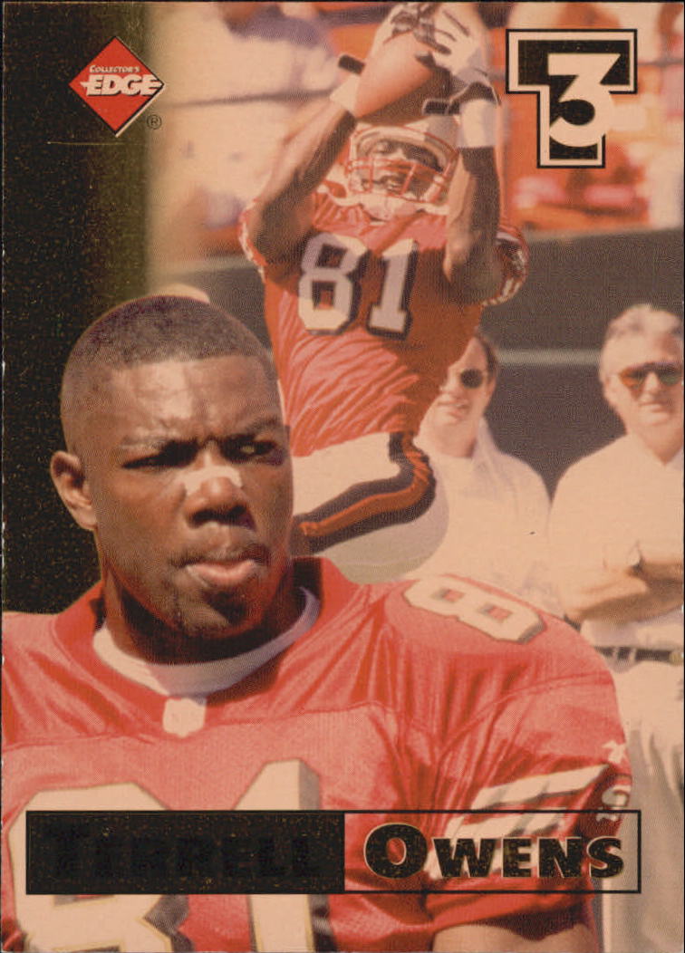 1998 Collector's Edge First Place Triple Threat #38 Terrell Owens
