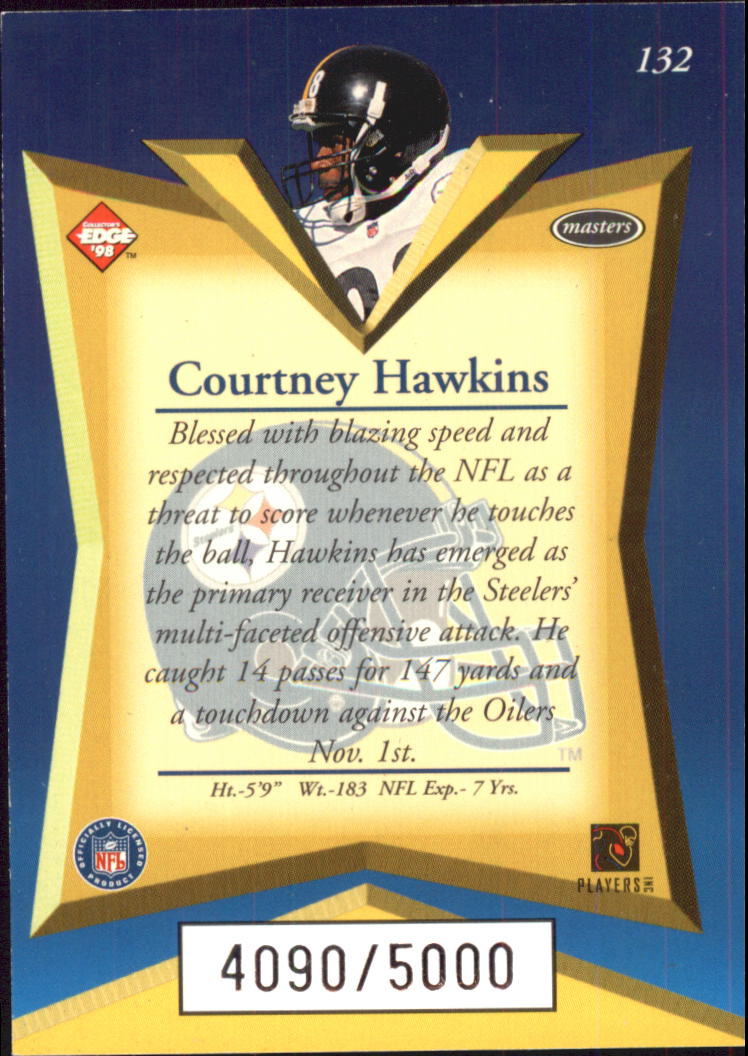 1998 Collector's Edge Masters #132 Courtney Hawkins back image