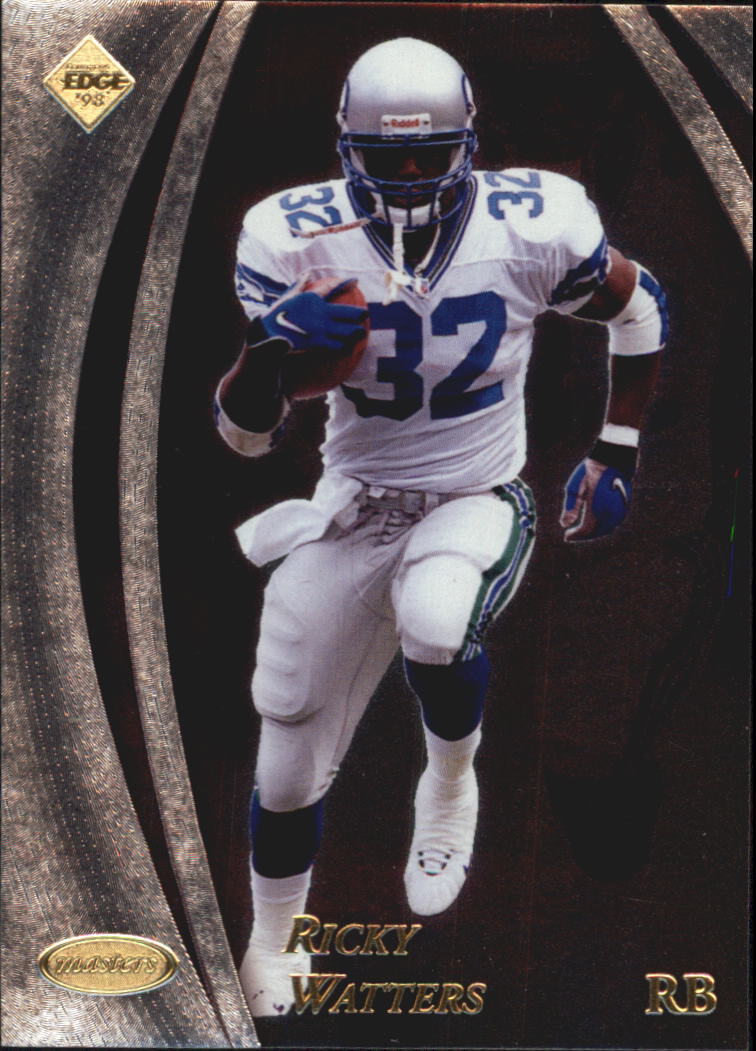 Ricky Watters - Seattle Seahawks - 1998 Fleer Showcase Card #72