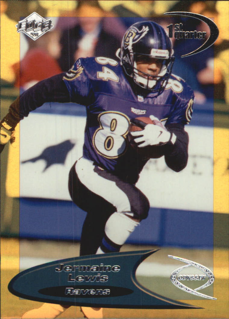 1998 Collector's Edge Odyssey Level 2 HoloGold #H13 Jermaine Lewis