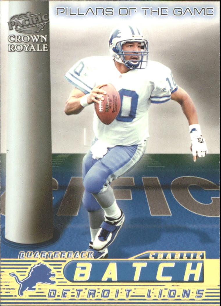 1998 Crown Royale Pillars of the Game #7 Charlie Batch