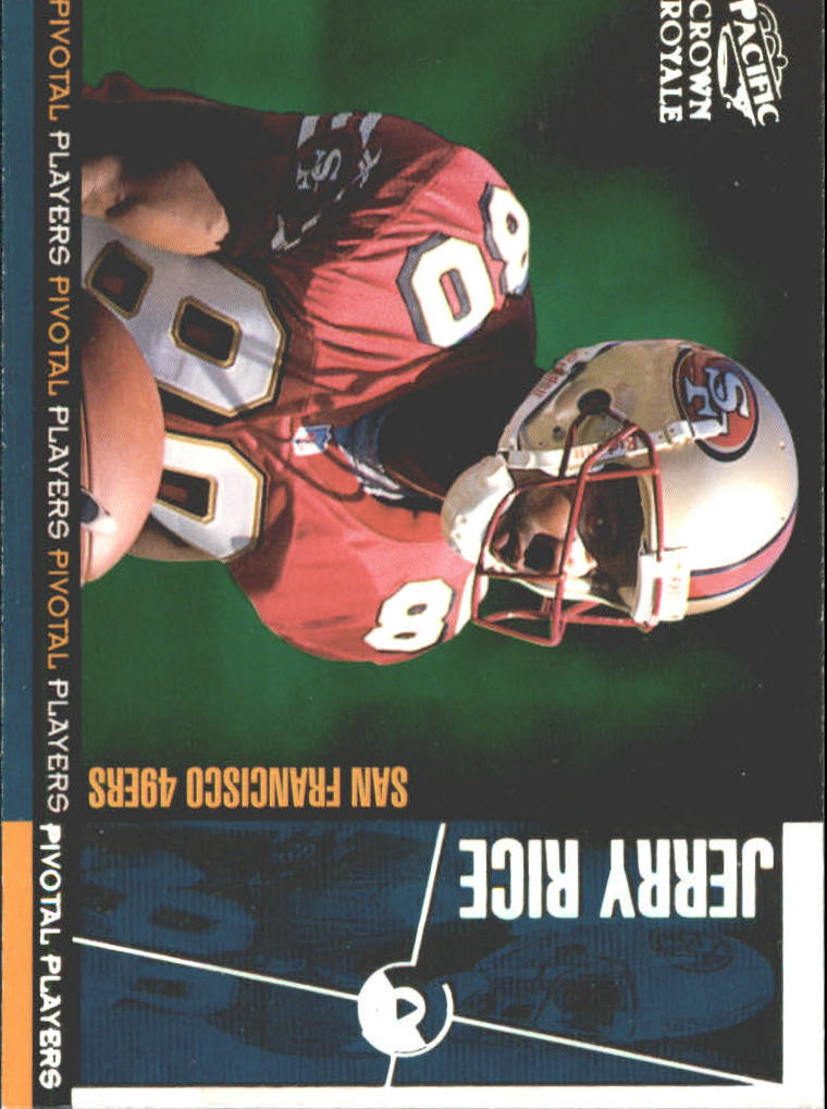 1998 Crown Royale Pivotal Players #23 Jerry Rice