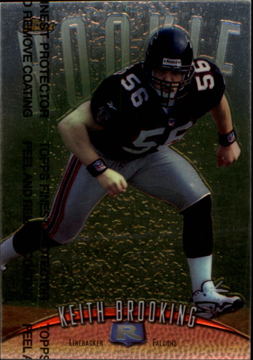 1998 Finest #128 Keith Brooking RC