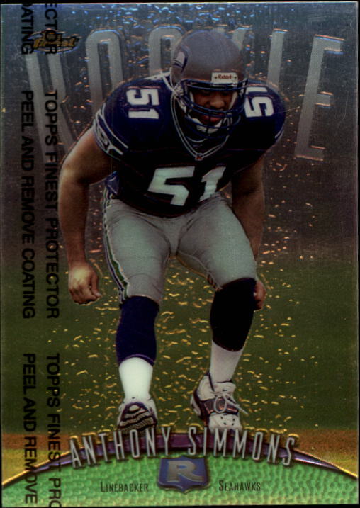 1998 Finest #147 Anthony Simmons RC