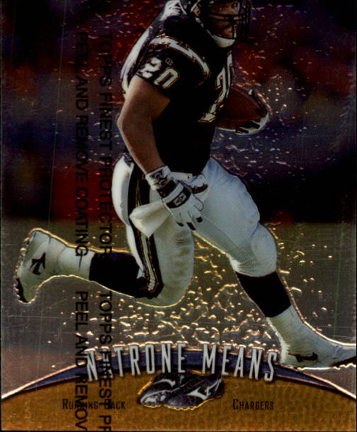 1998 Finest #158 Natrone Means