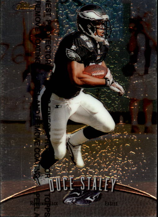 1998 Finest #229 Duce Staley