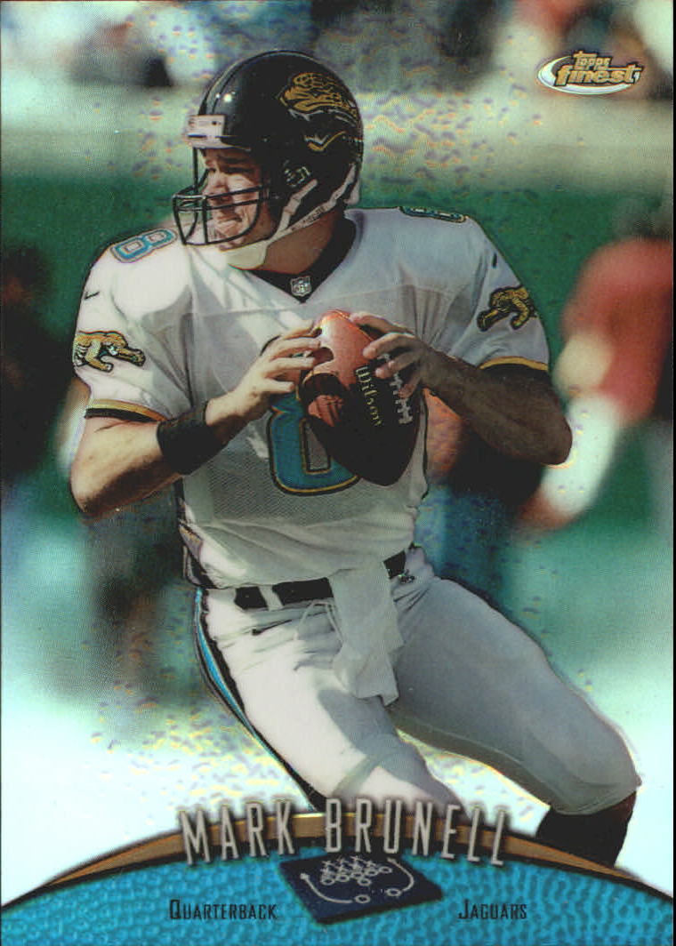 1998 Finest No-Protectors Refractors #20 Mark Brunell