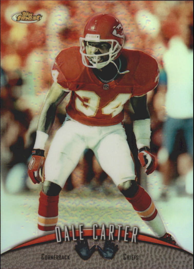 1998 Finest No-Protectors Refractors #89 Dale Carter