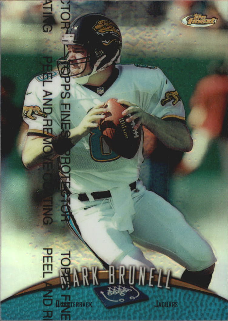 1998 Finest Refractors #20 Mark Brunell